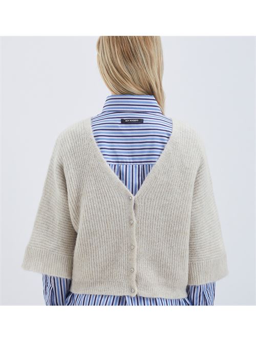 reverse cardigan ch87 alpaca ROY ROGER'S | RND90094-XXXXC0021